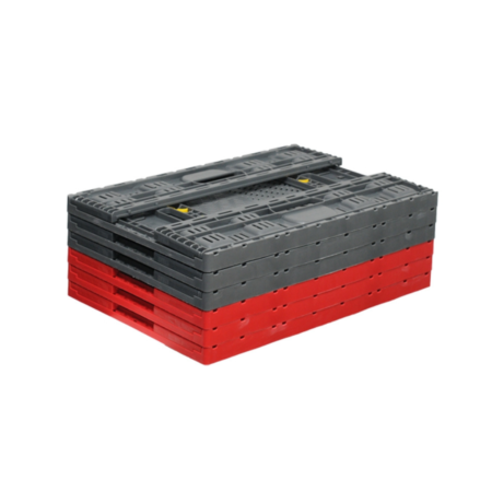 Пластикові сірі ящики F6416-3040 G купити
