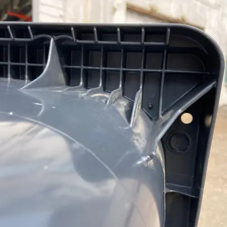 Сміттєвий бак Europlast пластиковий чорний об’єм 240 л купити