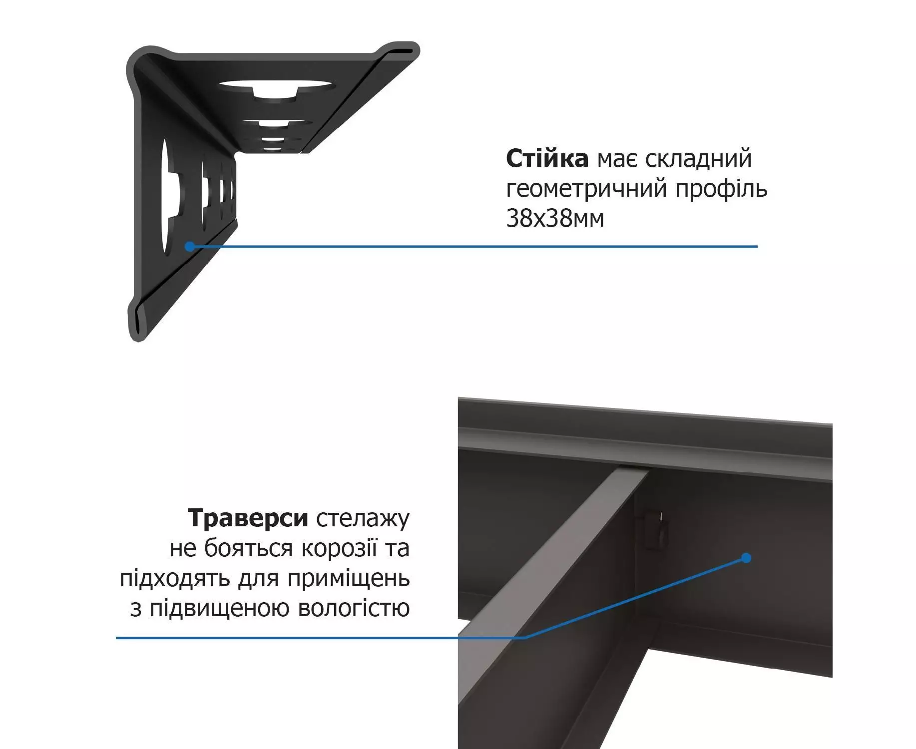 Стеллаж Титан КД 2160x1800x600 , 300 кг на полку, 5 полок, ДСП, крашенный цена