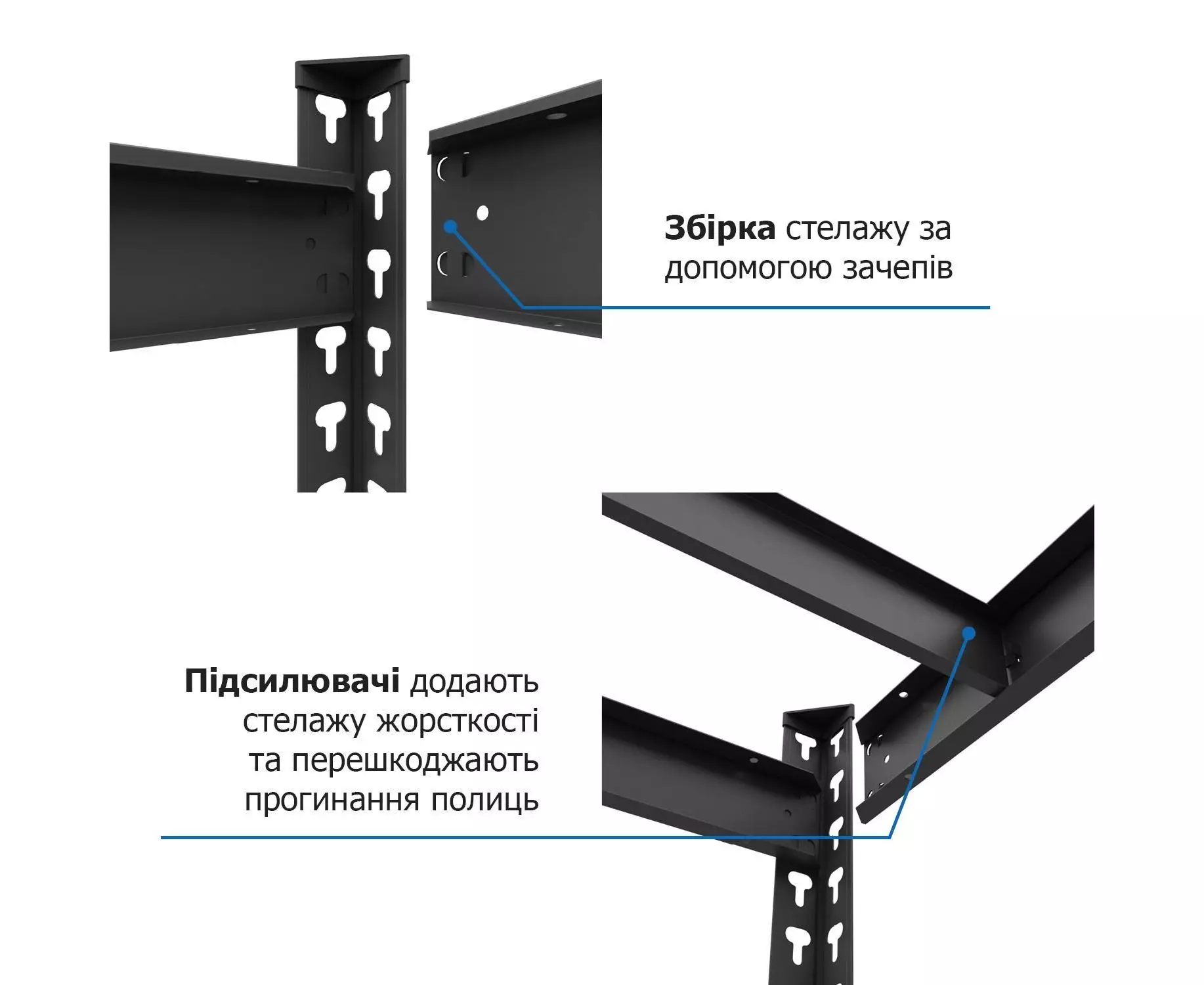Стеллаж Титан КД 2160x1800x600 , 300 кг на полку, 5 полок, ДСП, крашенный цена